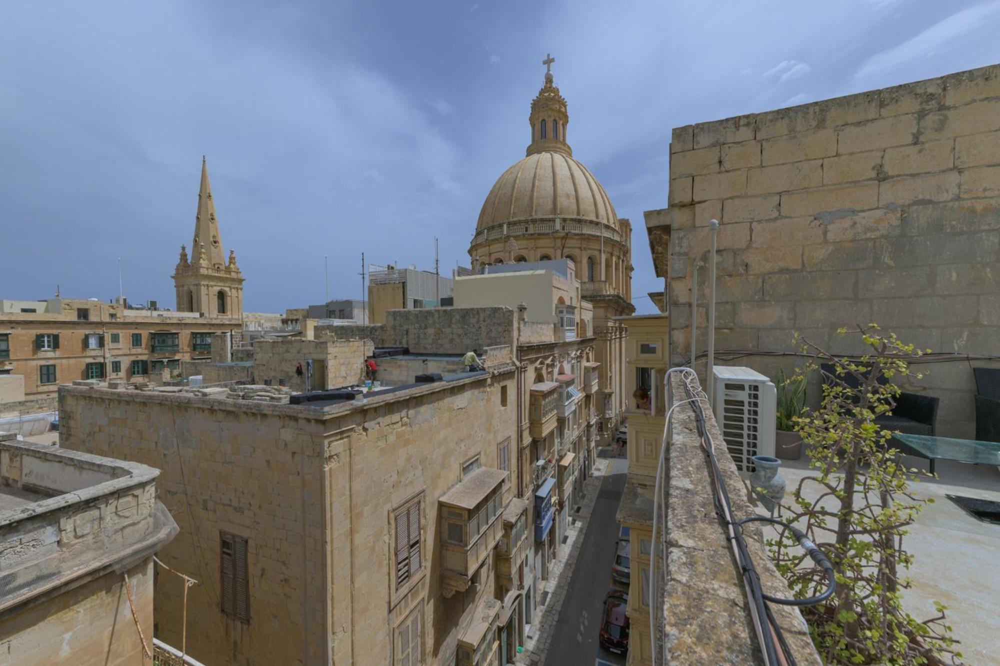 Stylish Valletta 2 Bedrooom City Centre Apartment With Terrace المظهر الخارجي الصورة